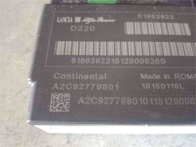 Foto 3ª: Centralita Airbag Fiat Punto 1.2 DYNAMIC [1.2 LTR. - 51 KW CAT] [169 A4.000]
