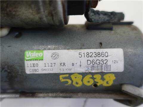 Foto 3ª: Motor de Arranque Fiat Punto 1.3 D MULTIJET 90CV 66KW [199 A3.000] (2010)