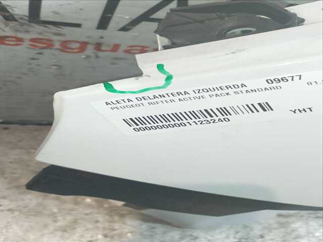Foto 2ª: Aleta Delantera Izquierda Peugeot Rifter ACTIVE PACK STANDARD 102CV 75KW [YHT] (2022)