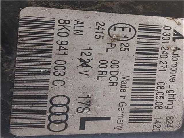 Foto 3ª: Faro Izquierdo Audi A4 2.0 BASIS BERLINA 143CV 105KW [CAGA] (2008)