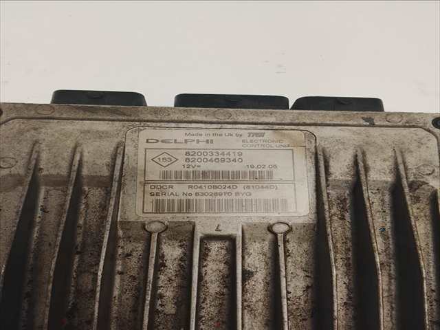 Foto 3ª: Centralita Motor ECU Renault Megane 1.5 CDI DIESSEL CLASSIS BERLINA [K9KD7] (2003)