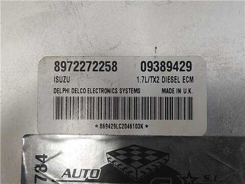 Foto 3ª: Centralita Motor ECU Opel Corsa 1.7 CLUB 75CV 55KW [Y 17 DT] (2002)