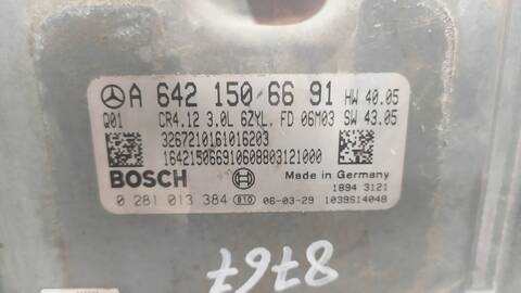 Foto 4ª: Centralita Motor ECU Mercedes Clase ML 300 3.0 CDI W164) 224CV 165KW AUT. OM642 [OM642940] (2006)