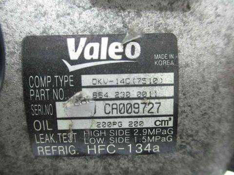 Foto 3ª: Compresor Aire Acondicionado Ssangyong Actyon D20DT (2006)