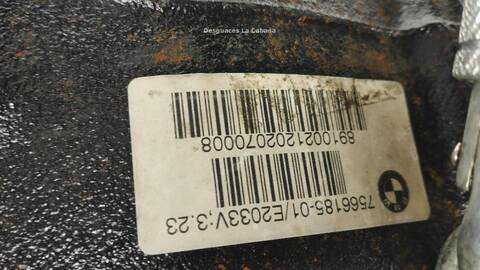Foto 2ª: Diferencial Trasero Bmw X1 2.0 D 143 CV SDRIVE [N47 D20 C] (2009)