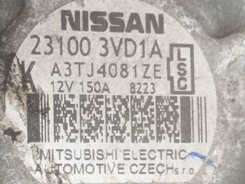 Foto 3ª: Alternador Nissan NV200 1.5 DCI 110 M20 M20N M20M) FURGONETA (2010)
