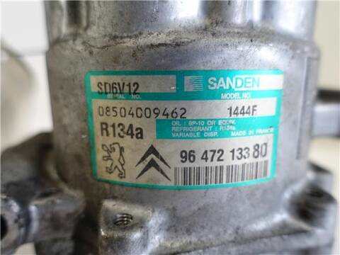 Foto 3ª: Compresor Aire Acondicionado Peugeot 307 2.0 HDI 135 136CV 100KW [RHR (DW10BTED4)] (2004)