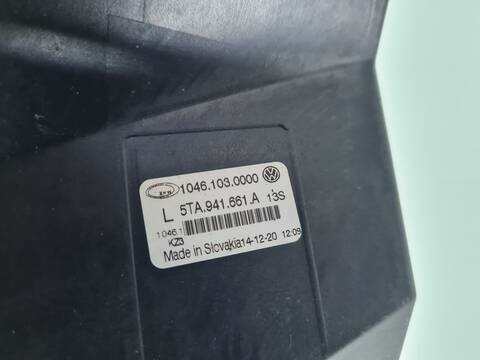 Foto 2ª: Faro Antiniebla Delantero Izquierdo Volkswagen Touran ADVANCE BMT 150CV 110KW [DTSB] (2021)