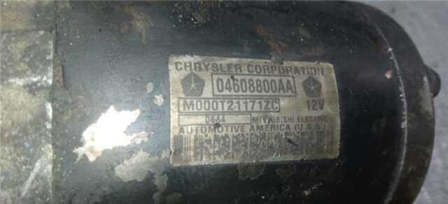 Motor de Arranque Chrysler 300 2.7