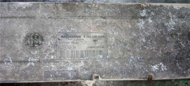 Intercooler Mercedes Clase C 160 2.7 270 CDI (203.016) [2.7 LTR. - 125 KW CDI 20V CAT]