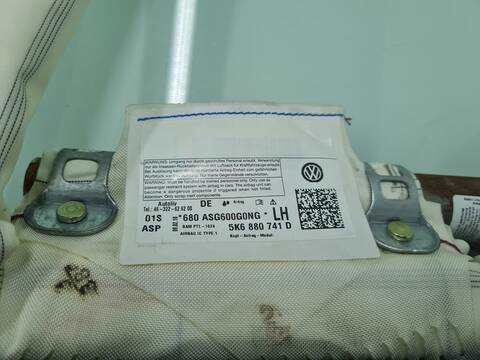 Foto 4ª: Airbag Cortina Delantero Izquierdo Volkswagen Golf 1.6 TDI DPF 105CV 77KW [CAY] (2010)