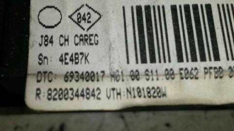 Foto 2ª: Mando Climatizador Renault Scenic 2.0 135CV 99KW [F4R17] (2004)