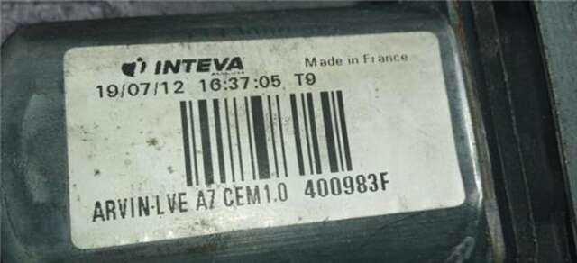 Elevalunas Eléctrico Delantero Derecho Seat Arosa 1.0 SELECT [1.0 LTR. - 37 KW]