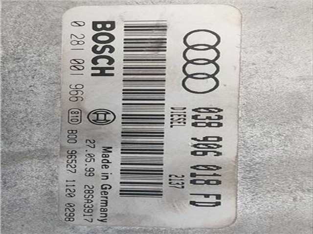 Foto 3ª: Centralita Motor ECU Audi A4 1.9 TDI BERLINA 110CV 81KW [AFN] (1999)