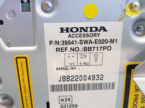 Foto 3ª: Sistema GPS Honda Crv EXECUTIVE 150CV 110KW RE) [R20A2] (2008)