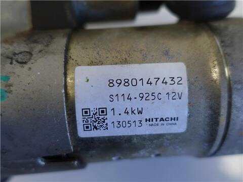 Foto 3ª: Motor de Arranque Opel Mokka 1.7 BUSINESS 131CV 96KW [A17DTS] (2014)