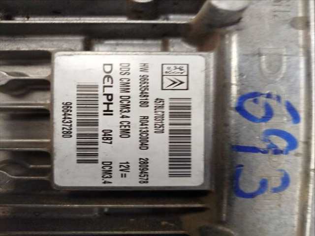 Foto 3ª: Centralita Motor ECU Peugeot 307 VERSION INDEFINIDA (2005)