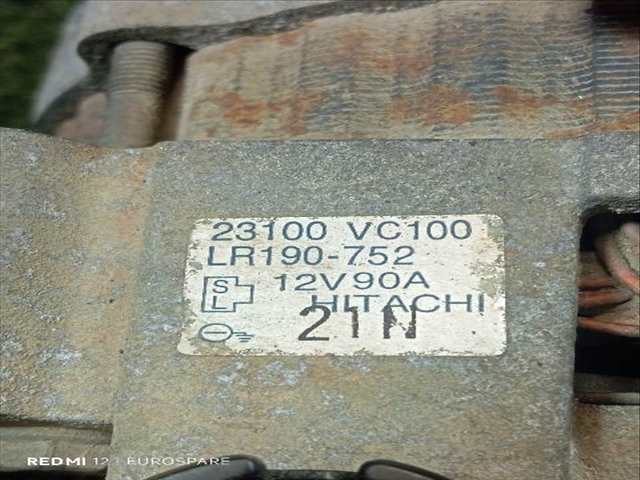 Foto 4ª: Alternador Nissan Patrol 3.0 D GR Y61 3P [ZD30] (2002)