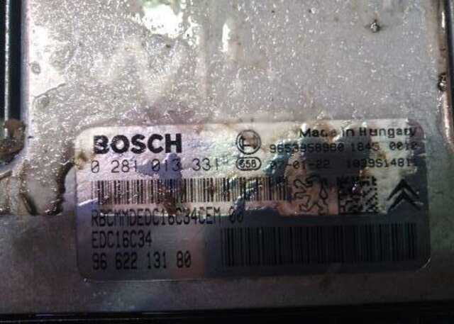Centralita Motor ECU Peugeot 307 1.6 HDI 110