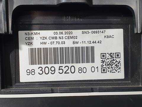 Foto 3ª: Cuadro de Instrumentos Citroen Berlingo FEEL M 102CV 75KW [YH01] (2020)