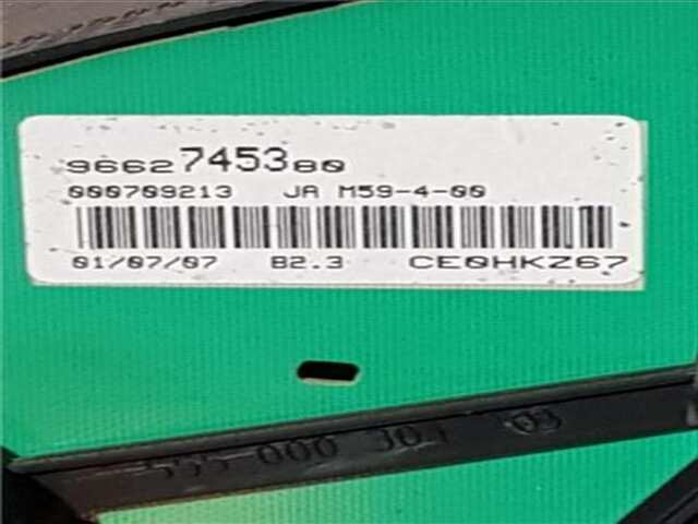 Foto 3ª: Cuadro de Instrumentos Peugeot Partner 1.6 HDI [9HW (DV6BTED4)]