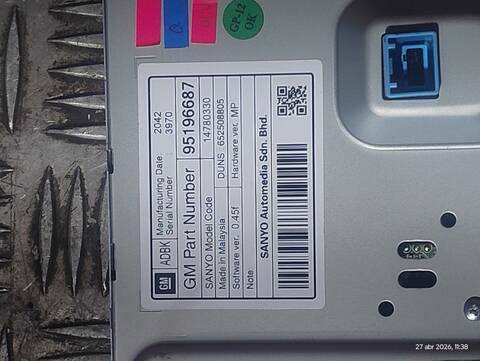 Foto 3ª: Pantalla Multifuncion Opel Insignia A20DTH BERLINA (2008)