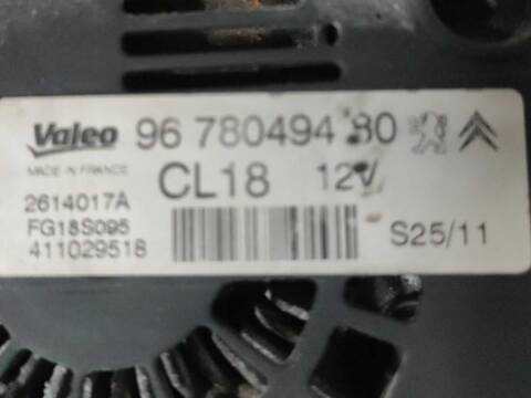 Foto 3ª: Alternador Peugeot 508 2.2 HDI 204CV (2010)