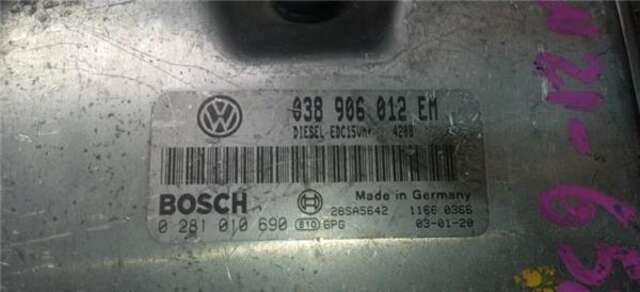 Centralita Motor ECU Seat Ibiza 1.9 COOL [1.9 LTR. - 47 KW SDI]
