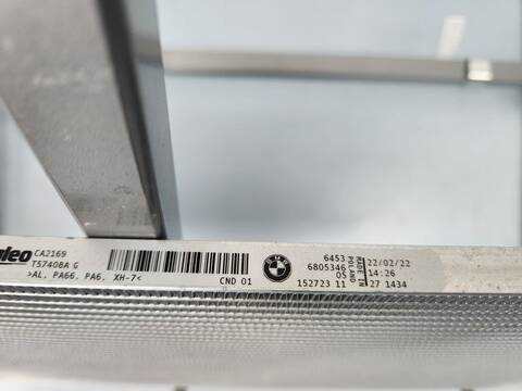 Foto 3ª: Radiador Calefaccion A.A. Bmw Serie 3 315 330D XDRIVE SPORT LINE 4P) BERLINA 265CV [B57D30A] (2022)