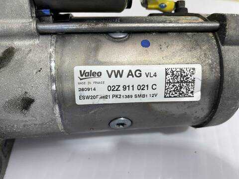 Foto 3ª: Motor de Arranque Volkswagen Polo ADVANCE BLUEMOTION 90CV [CUSB] (2014)