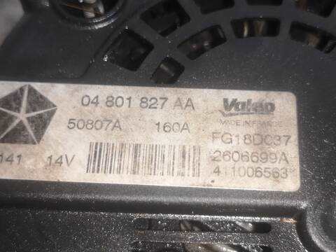 Foto 3ª: Alternador Jeep Compass ENE (2012)