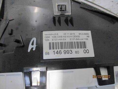 Foto 4ª: Cuadro de Instrumentos Peugeot 2008 ACTIVE 100CV 73KW [BH02] (2015)