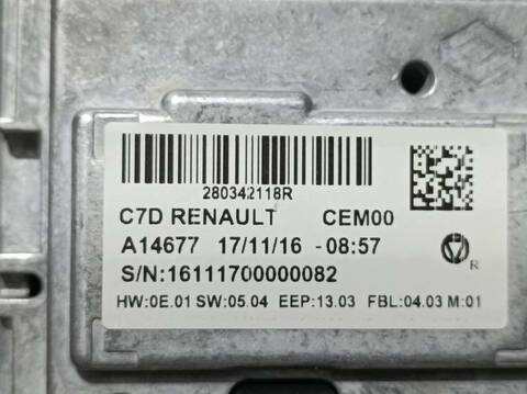 Foto 3ª: Sistema GPS Renault Kadjar EXPERIENCE 130CV 96KW [H5FF408] (2016)