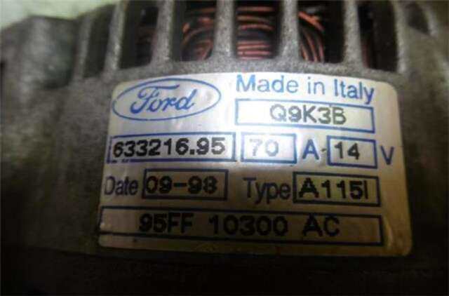 Alternador Ford Escort 1.8 TD (69CV)