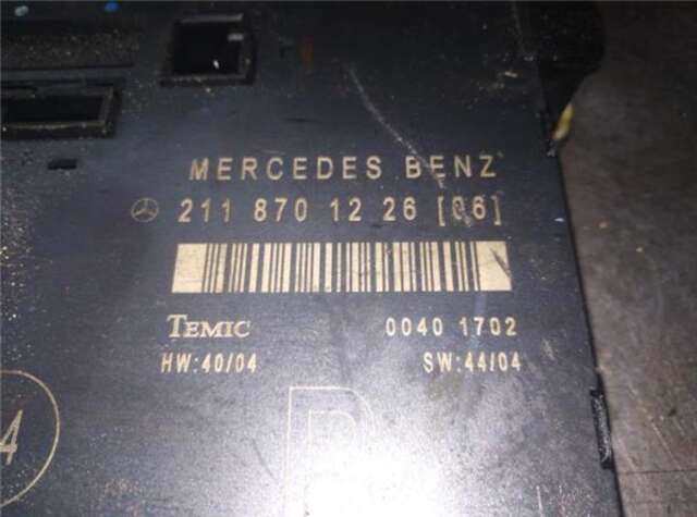 Centralita Cierre Centralizado Mercedes Clase E 180 2.2 E 220 CDI (211.006) [2.2 LTR. - 110 KW CDI CAT]
