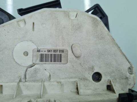 Foto 2ª: Cerradura Puerta Delantera Derecha Volkswagen Golf SPORT 105CV 77KW [CAY] (2009)