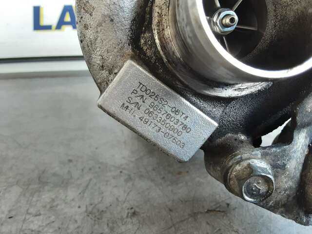 Foto 2ª: Turbocompresor Peugeot 307 1.6 HDI [9HX] (2006)