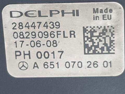 Foto 2ª: Bomba Inyeccion Mercedes Sprinter 310-313-316 CDI 906.631-633-635-637) [651955] (2009)
