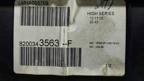 Foto 3ª: Cuadro de Instrumentos Renault Clio CONFORT DYNAMIQUE 86CV 63KW [K9K T 7] (2005)