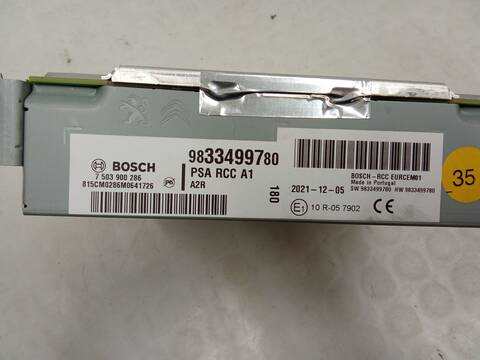 Foto 4ª: Sistema Audio Radio CD Peugeot 3008 1.5 BLUEHDI 130 131CV 96KW [YHZ (DV5RC)] (2021)