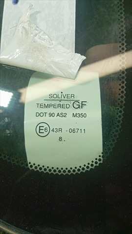 Foto 3ª: Luna Delantera Derecha Opel Frontera 2.2 D B 3P [X22DTH] (1999)