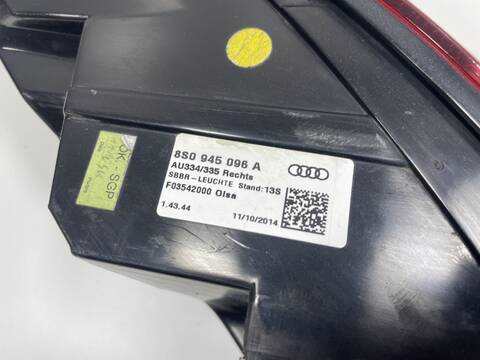 Foto 2ª: Piloto Trasero Derecho Audi Tt CHH COUPE (2015)