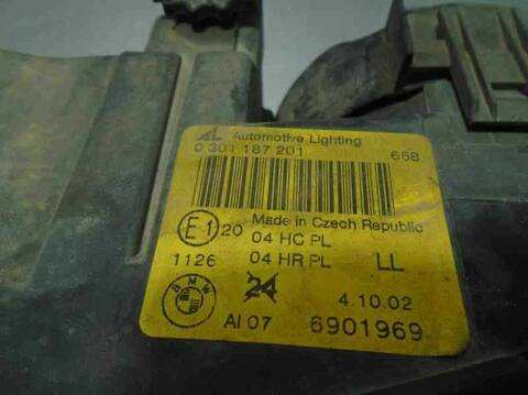 Foto 2ª: Faro Izquierdo Bmw Serie 3 315 1.8 16V 115CV 85KW [N46B18A] (2002)
