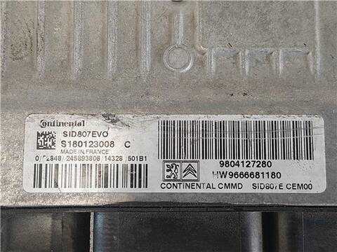Foto 2ª: Centralita Motor ECU Peugeot 308 1.6 HDI 109CV 80KW [9HC] (2015)