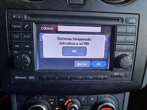 Sistema GPS Nissan Qashqai ACENTA 4X4 141CV 104KW