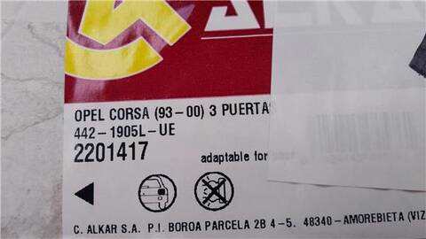 Foto 2ª: Piloto Trasero Izquierdo Opel Corsa VERSION INDEFINIDA