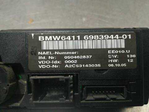 Foto 3ª: Mando Climatizador Bmw Serie 1 114 118D BERLINA 122CV 90KW [204D4 D] (2005)