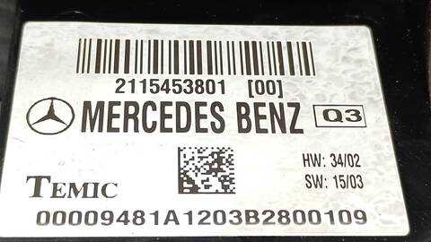 Foto 4ª: Caja Reles Fusibles Mercedes Clase E 180 E 320 CDI 211.026) BERLINA 204CV 150KW [648961] (2004)