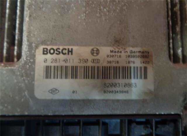 Centralita Motor ECU Renault Megane 1.9 CONFORT AUTHENTIQUE [1.9 LTR. - 88 KW DCI DIESEL] II CLASSIC BERLINA (2003-_)