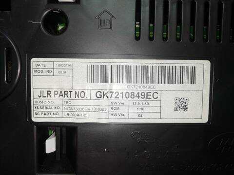 Foto 2ª: Cuadro de Instrumentos Land Rover Discovery 2.0 D 4X4 150CV 110KW [204DTD(AJ20D4)] (2016)